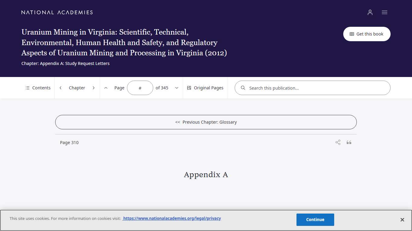 Chapter: Appendix A: Study Request Letters