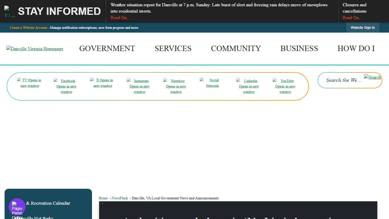 Authorities crack down in ‘No Limits’ operation • City of Danville